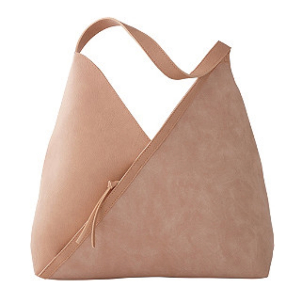 Satchel with zipped pocket in the front.